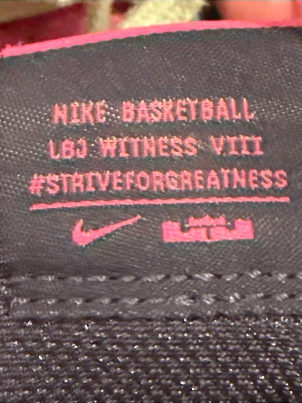 Nike LeBron Witness 8 Orange Fuchsia Basketball Shoes